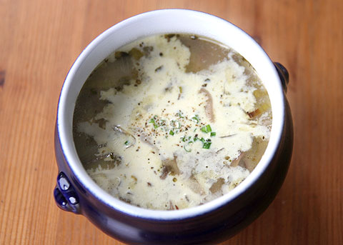 クリーミー・マッシュルーム＆椎茸スープ