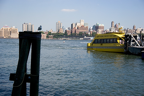 水上タクシー、ウォール街埠頭